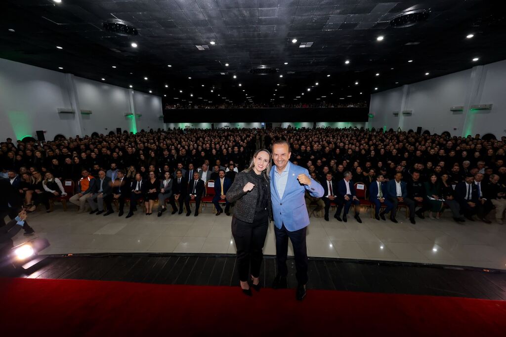 Realizada formatura de 1.644 novos policiais penais em Santa Catarina