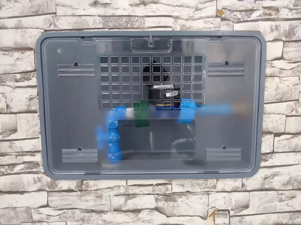 Águas de São Francisco do Sul orienta sobre a instalação da caixa padrão