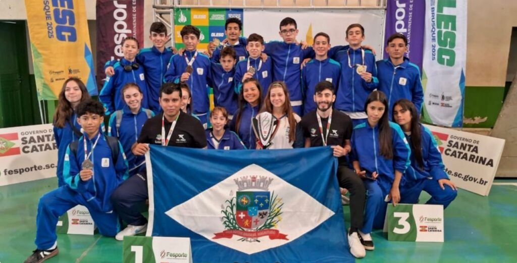 Joinville leva maior delegação à etapa estadual da Olesc 2025