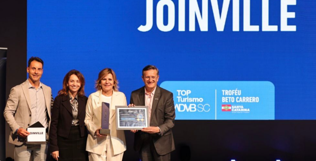 Joinville é eleita o melhor destino turístico de Santa Catarina