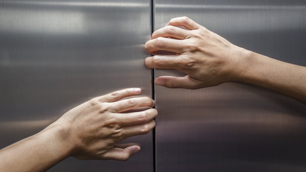 Raio atinge prédio no Village e deixa homem preso em elevador em Imbituba