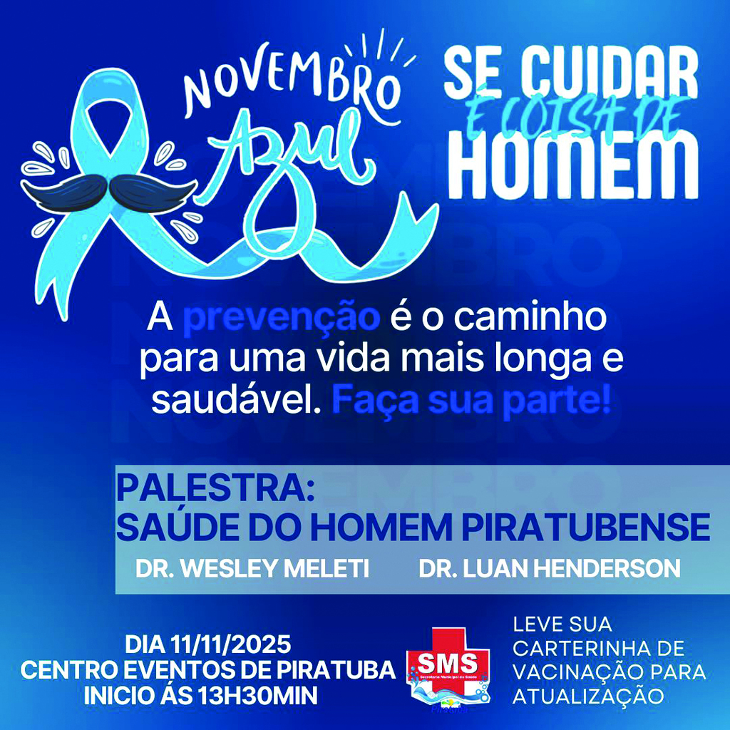 Piratuba - Novembro Azul