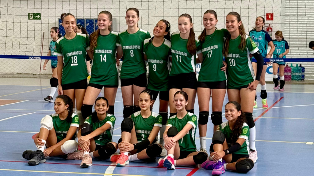 Foto: Divulgação - Talento imbitubense brilha na Taça Paraná: Sofia Dourado e Eloá Bressan conquistam vice com equipe de Jaraguá