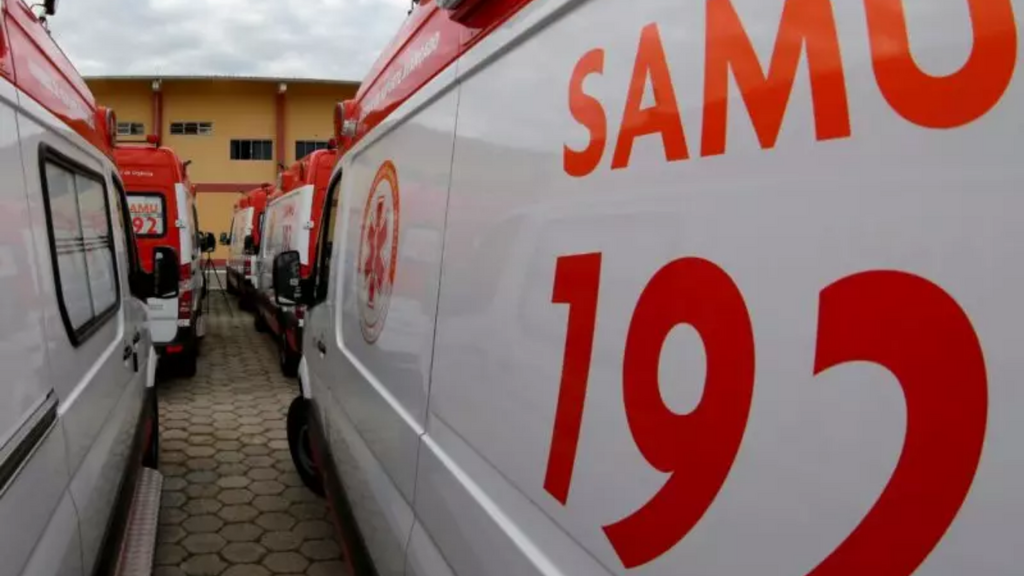 Imagem Reprodução Internet - SAMU registra ocorrências de surto, crise de ansiedade e acidente de trânsito em Imbituba