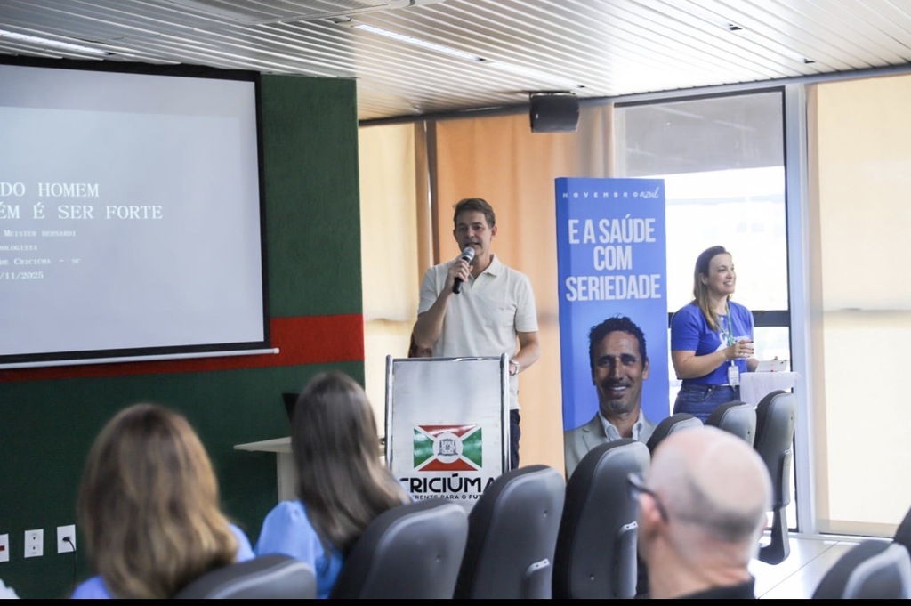 Novembro Azul: Criciúma inicia campanha que reforça a conscientização sobre a saúde masculina
