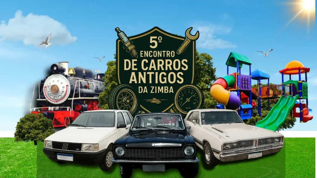 Imagem divulgação - Imbituba se prepara para o 5º Encontro de Carros Antigos da Zimba