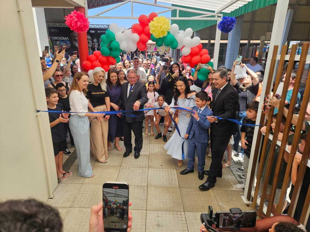 Educação que transforma: reforma e ampliação da EMEB José Rosso é entregue à comunidade da Quarta Linha