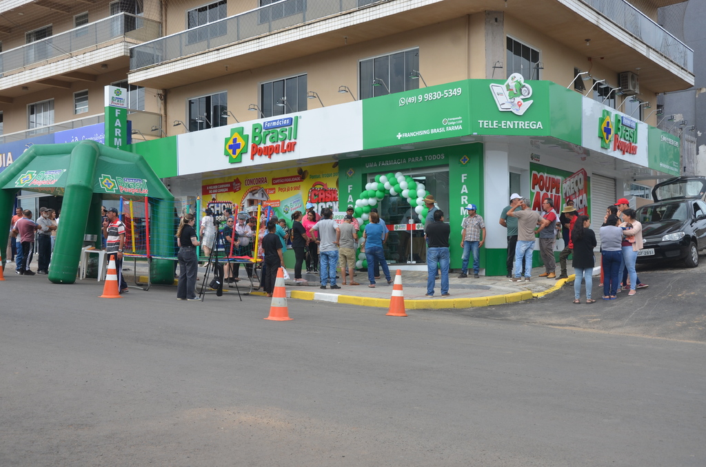 Inaugurou em Anita Garibaldi a Farmácia Brasil Poupa Lar