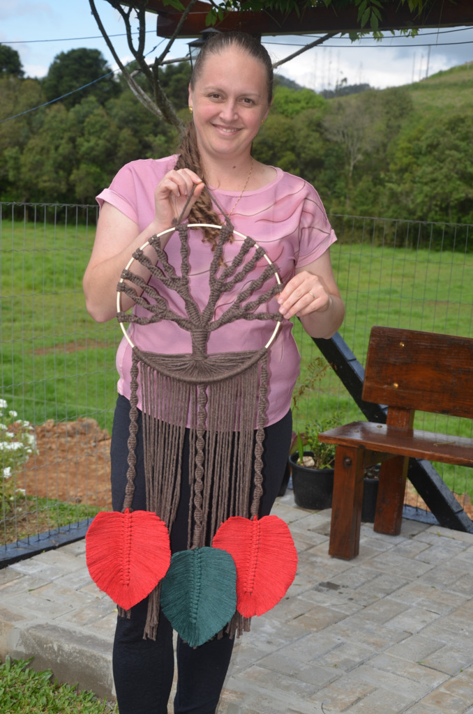 O dom de transformar linhas em lindos trabalhos