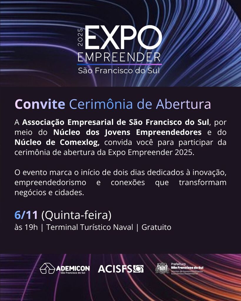 Empreendedorismo em destaque: Expo Empreender 2025 inicia hoje no Terminal Turístico Naval