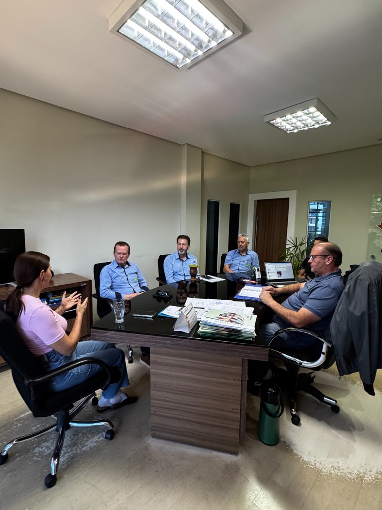 Cooperitaipu e prefeitura de Pinhalzinho ajustam detalhes do 27º Itaipu Rural Show