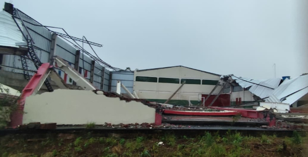 Tempestade deixa rastro de destruição em Dionísio Cerqueira e região