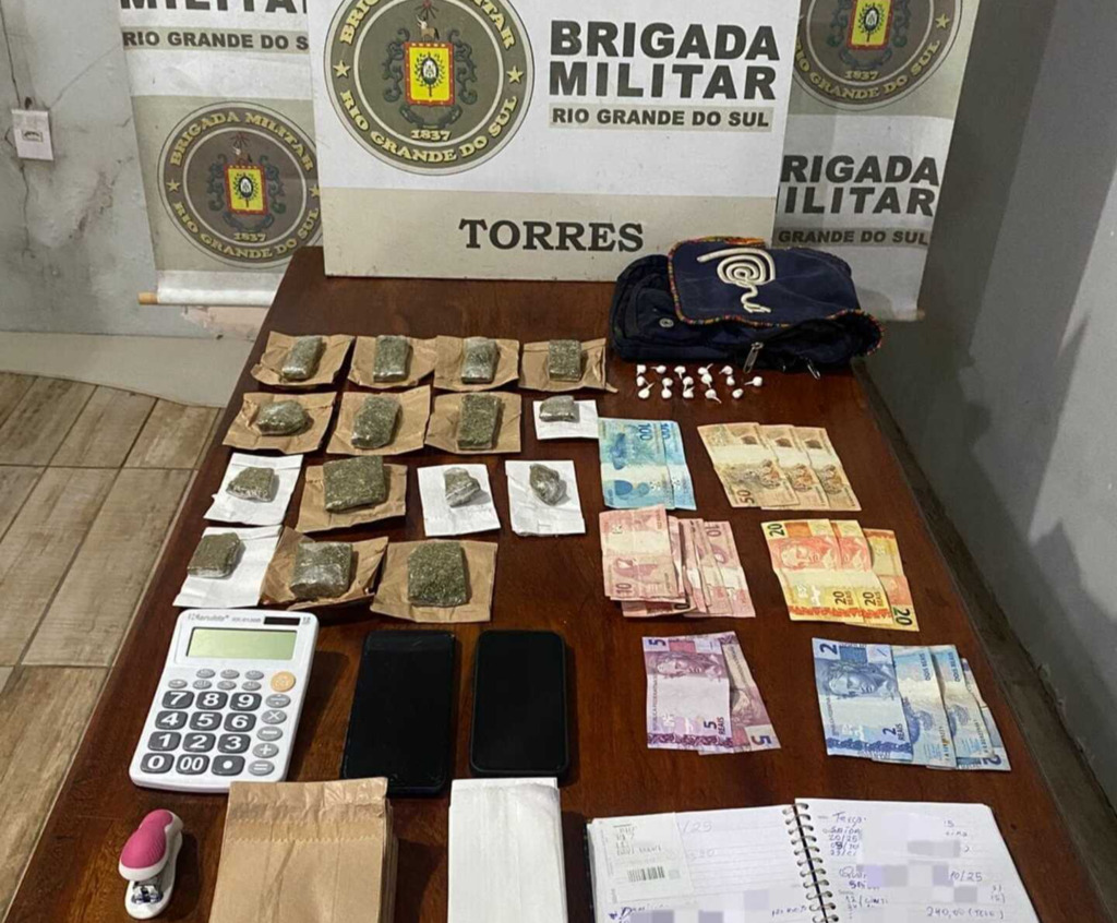 AÇÕES DA BRIGADA MILITAR RESULTAM NA PRISÃO DE QUATRO PESSOAS NO LITORAL NORTE