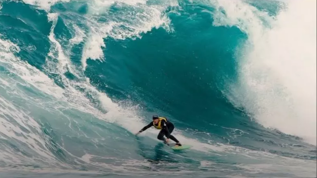 Imagem reprodução redes sociais - Entre gigantes: Litoral Sul ganha Rota do Big Surf e coloca Santa Catarina no mapa mundial das ondas