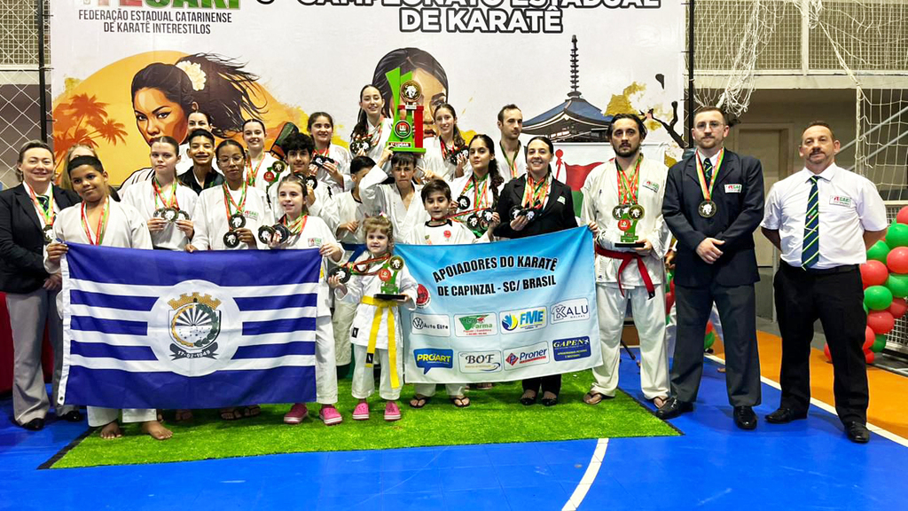 Karatê da FME Capinzal  sagra-se Campeão do Ranking de 2025 na modalidade