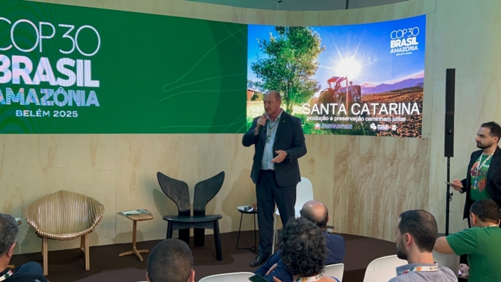 Modelo produtivo catarinense ganha destaque na COP30