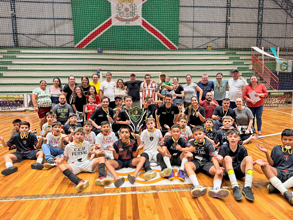 Campos Novos conquista o título da Liga Catarinense de Futsal Sub-12