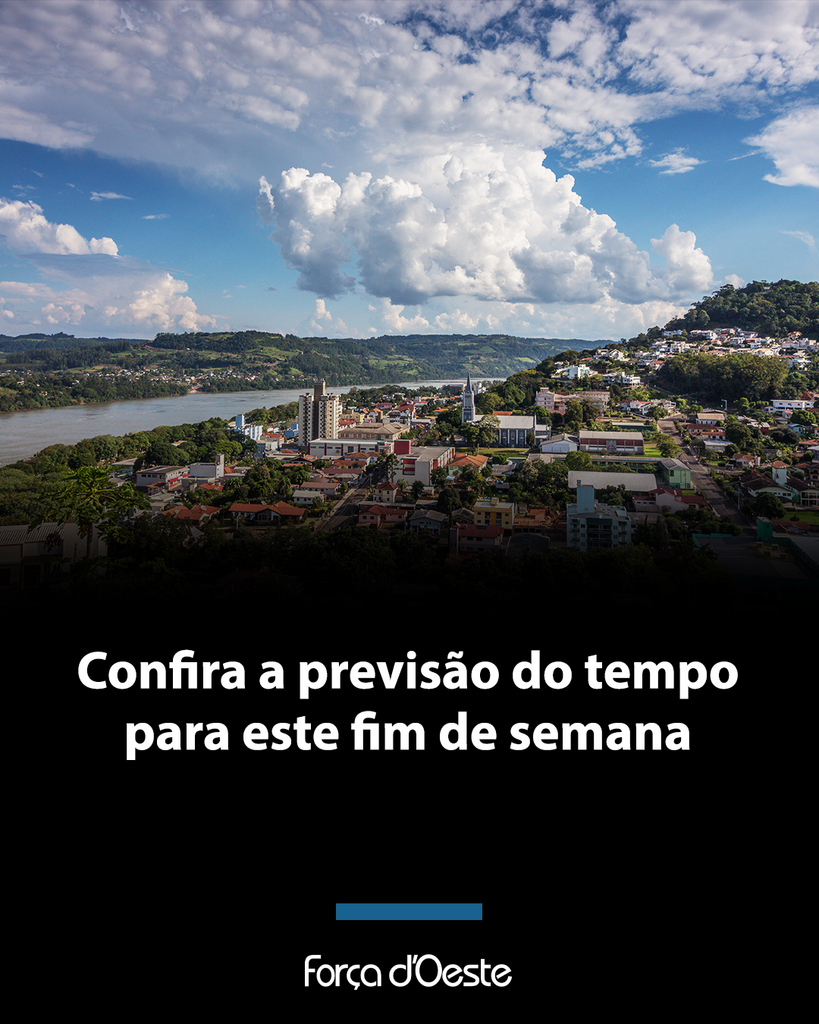 Confira a previsão do tempo para este fim de semana