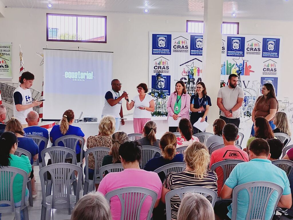 EQUATORIAL REALIZA MUTIRÃO EM MORRINHOS DO SUL E ENTREGA 52 GELADEIRAS E MAIS DE 250 LÂMPADAS LED