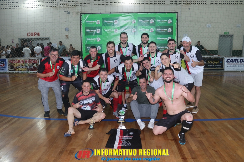 CONHECIDOS OS CAMPEÕES NO FUTSAL DA 13ª TAÇA CIDADE DOS CANYONS