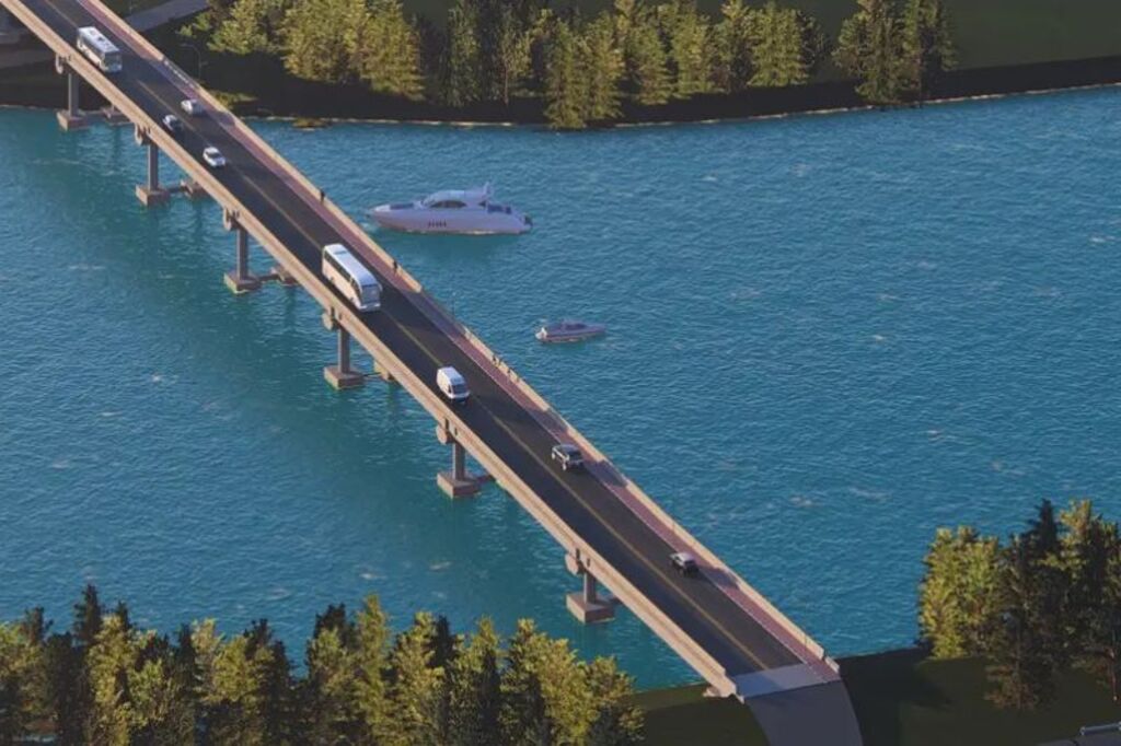 Ponte de R$ 24 milhões substituirá balsa e melhora acesso turístico em Araranguá (SC)