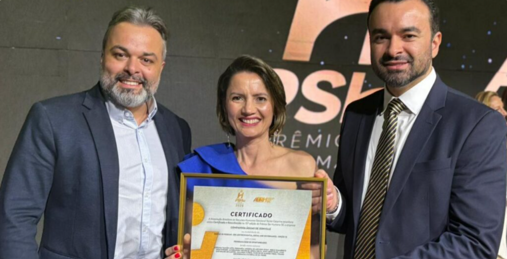 Companhia Águas de Joinville é reconhecida com o Prêmio Ser Humano Santa Catarina