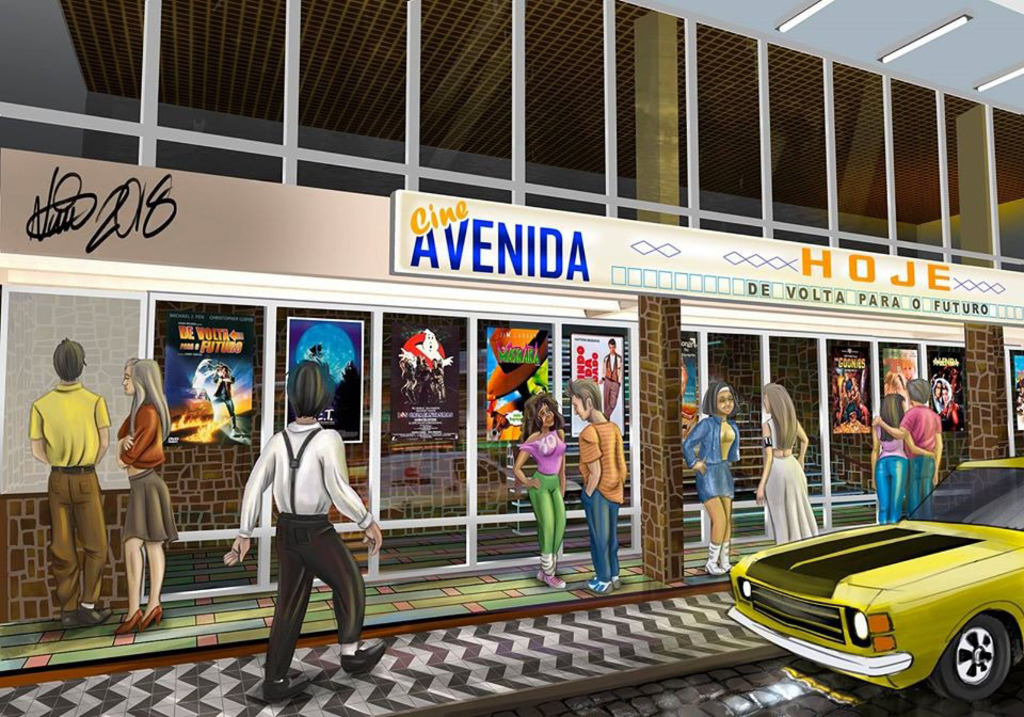 VOLTANDO NO TEMPO  - A CINEMATECA CATARINENSE E OS CINEMAS