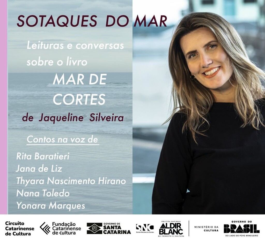 Leituras e conversas sobre o livro Mar de Cortes, de Jaqueline Silveira