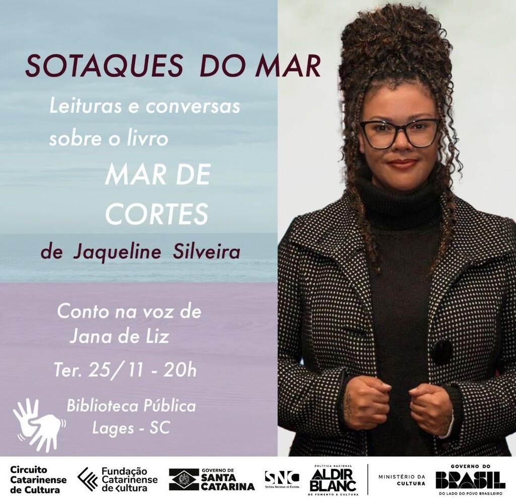 Leituras e conversas sobre o livro Mar de Cortes, de Jaqueline Silveira