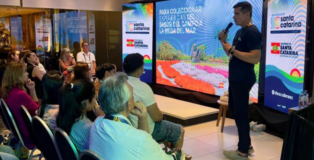 Joinville participa do Roadshow Santa Catarina em Lima e Santiago