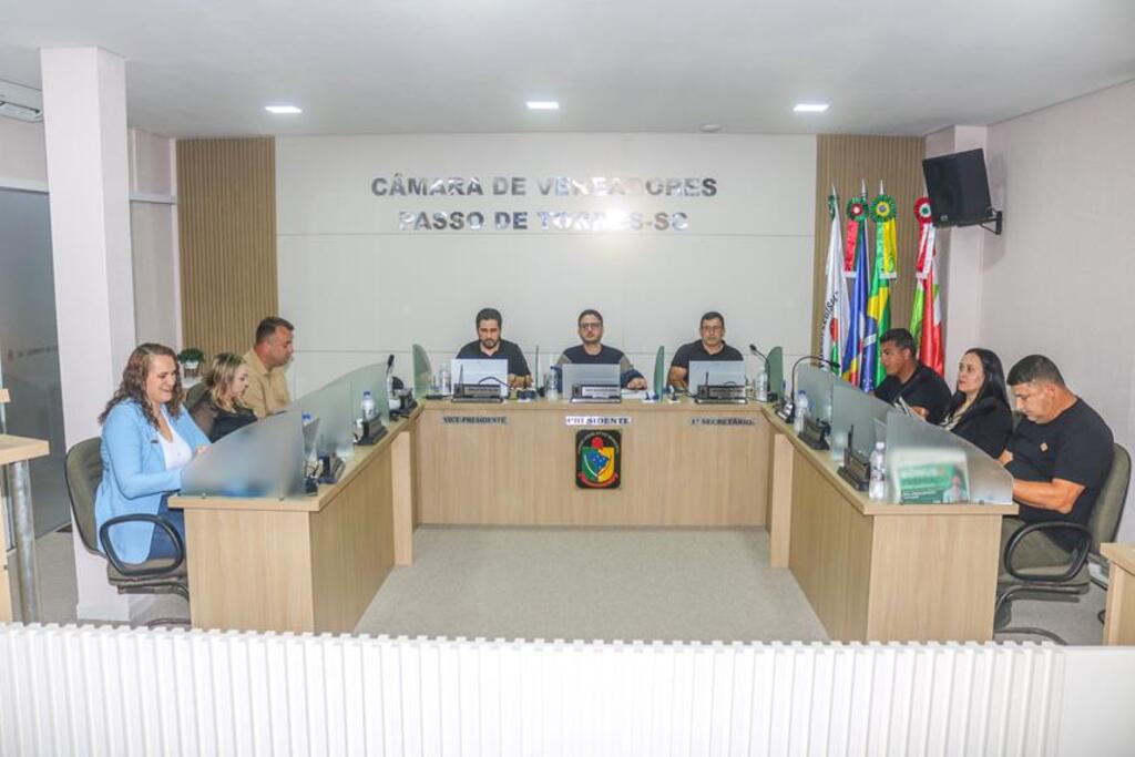 REALIZADA A 14ª SESSÃO ORDINÁRIA  DO 2º PERÍODO LEGISLATIVO EM PASSO DE TORRES