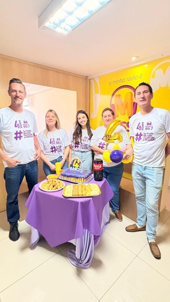 Rádio Massa FM de Capinzal celebra quatro anos com reconhecimento, resultados e novos projetos