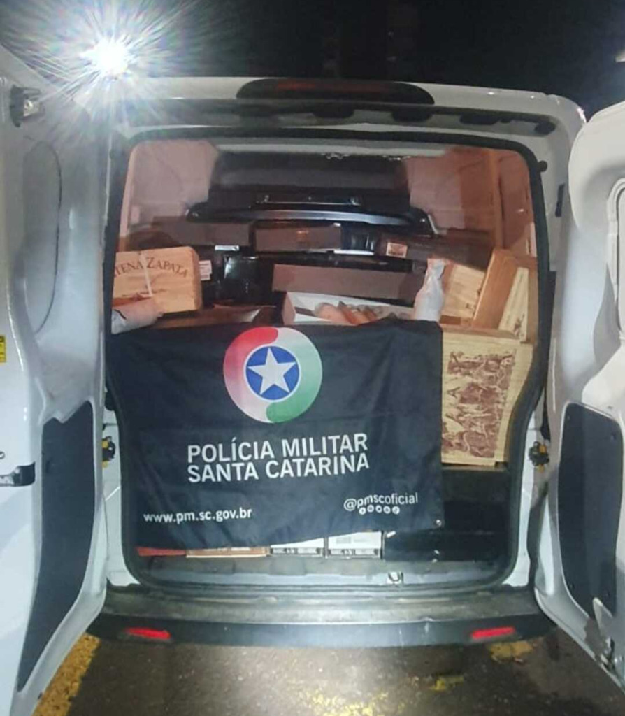 Polícia Militar registra mais uma ocorrência de descaminho na região