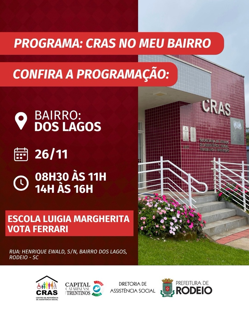 PROGRAMA: CRAS NO MEU BAIRRO