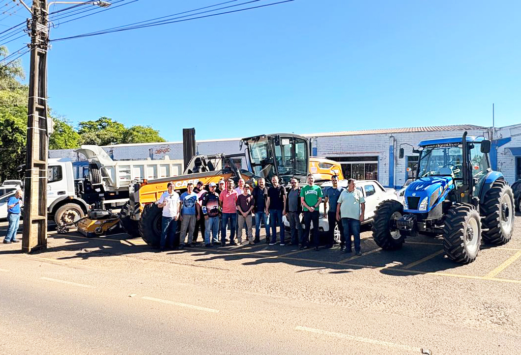 Capinzal recebe maior investimento em máquinas e equipamentos dos últimos 10 anos