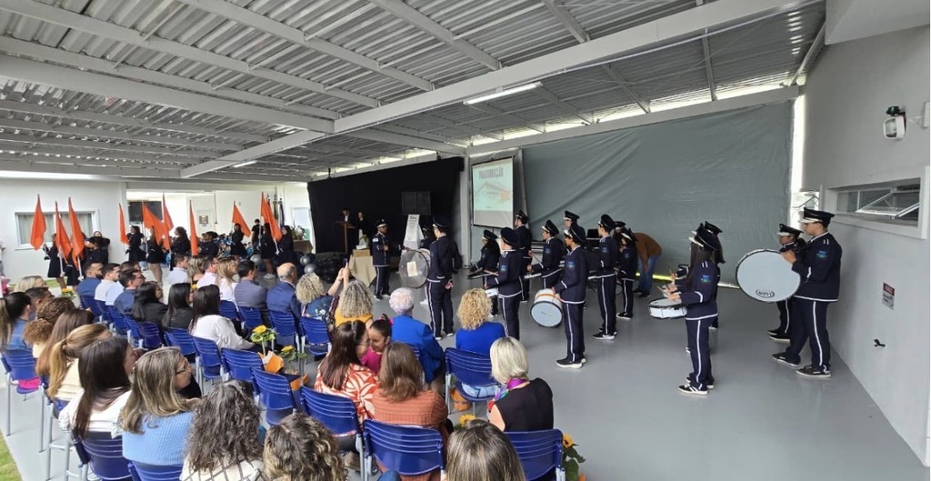 Beneficiando mais de 500 alunos, nova sede da Escola Vicente Guollo é inaugurada em Morro da Fumaça