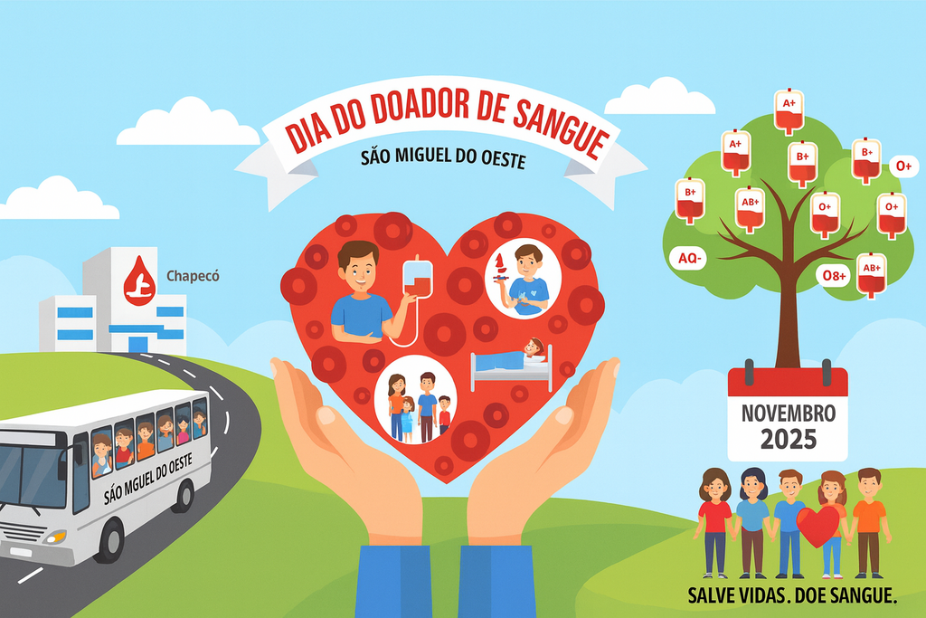 São Miguel do Oeste celebra engajamento e reforça importância da doação