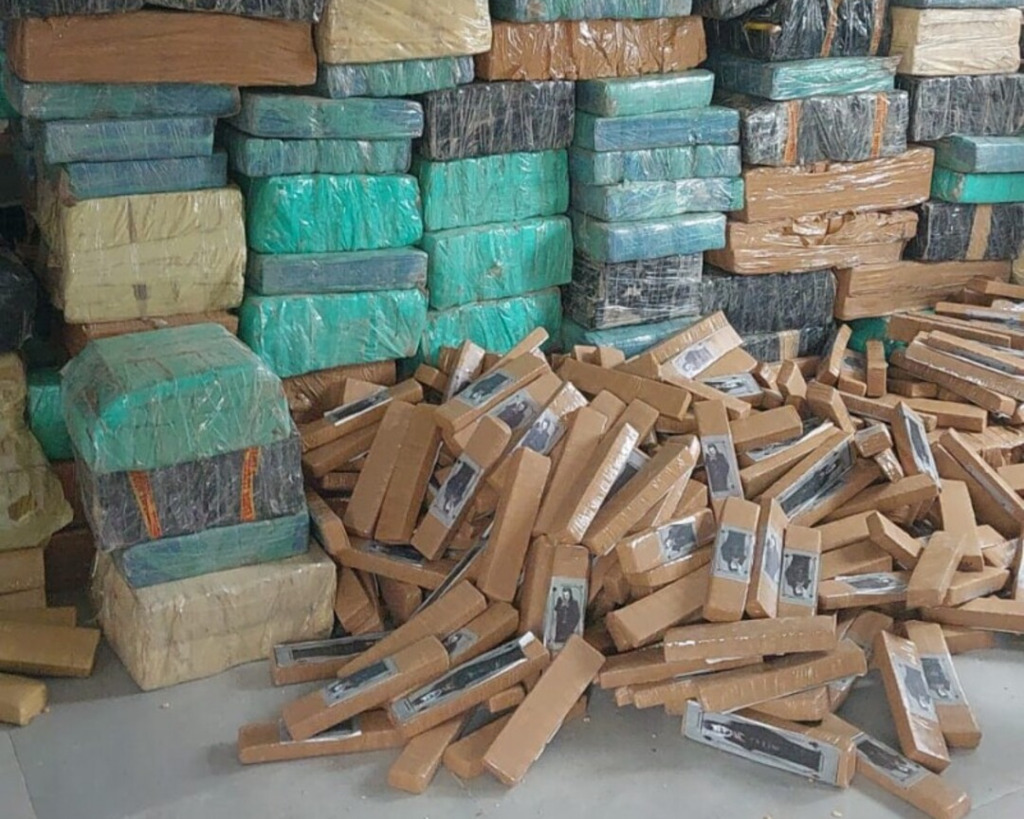 Brigada Militar apreendeu quase 34 toneladas de drogas