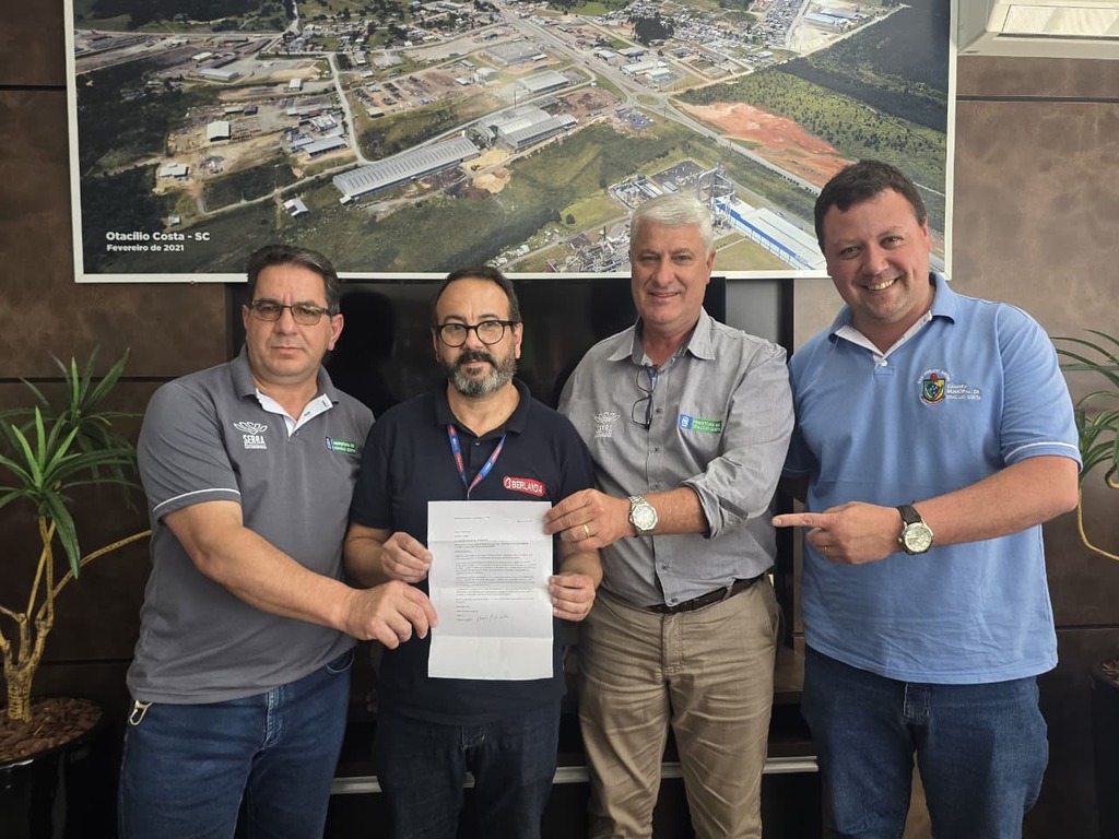 Otacílio Costa garante R$ 150 mil para execução de calçadas na Avenida Dom Daniel Hostin