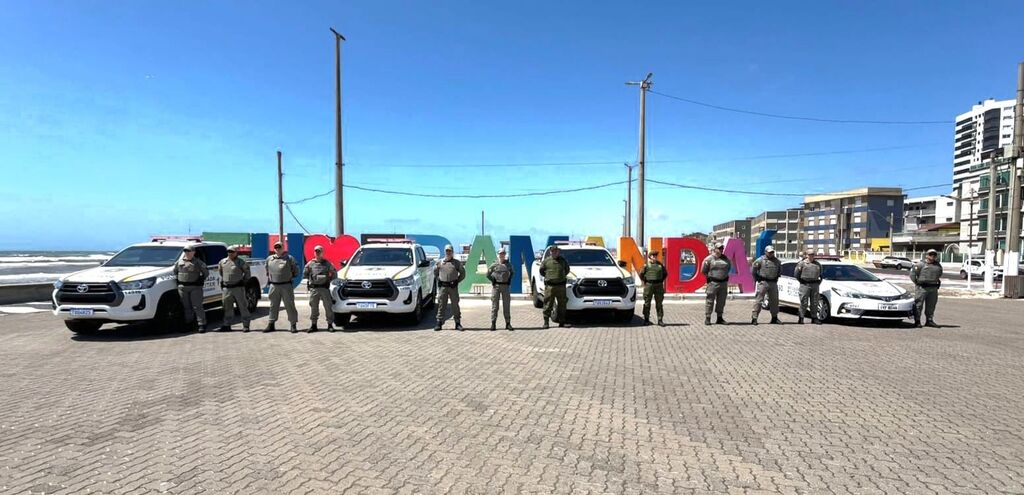 OPERAÇÃO PAPAI NOEL DA BRIGADA MILITAR REFORÇA A SEGURANÇA NO COMÉRCIO DO LITORAL NORTE DO RS