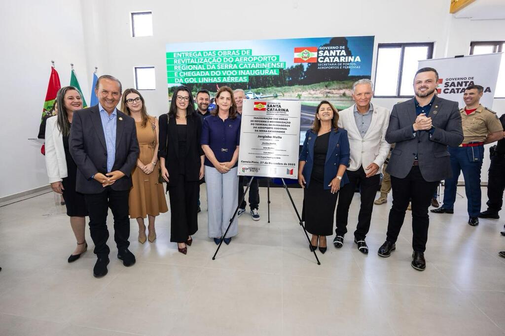 Retomada dos voos comerciais marca novo capítulo para a Serra Catarinense