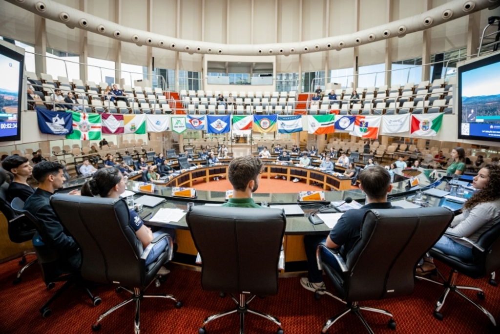 Parlamento Jovem encerra com debates e votações de projetos em plenário