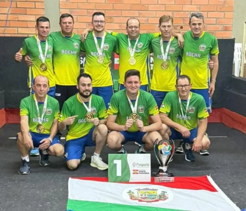 Atletas da Medal de Bochas são destaque nos Jogos Abertos de Santa Catarina