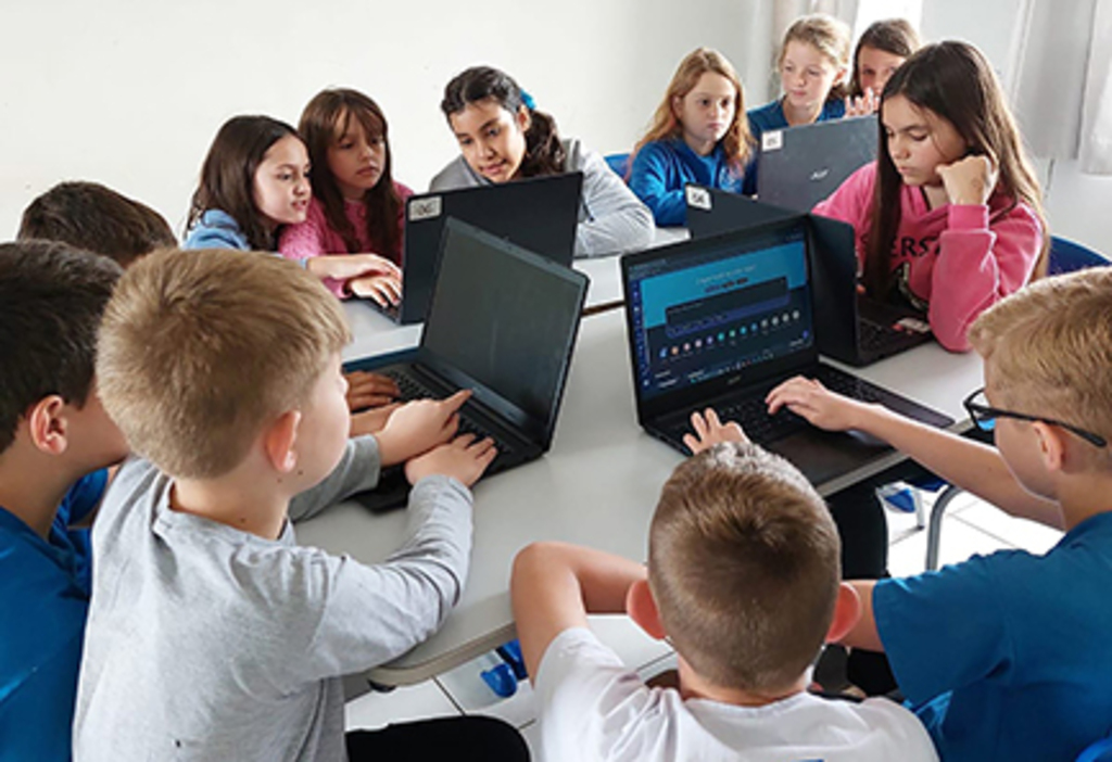 Jornal na escola de São Rafael