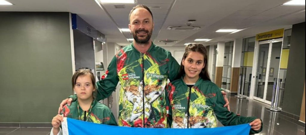 Atletas de Iporã do Oeste sobem ao pódio na Paralimpíada Escolar Nacional