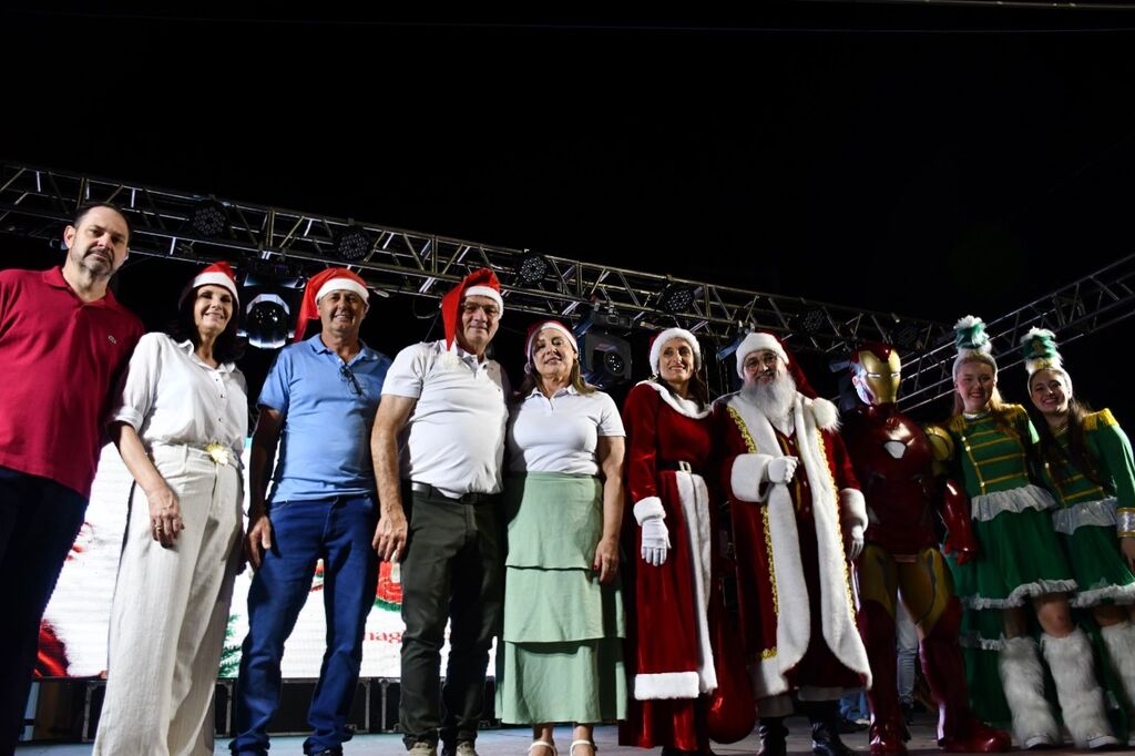Grande público participa da Abertura do Natal Encantado em Guaraciaba