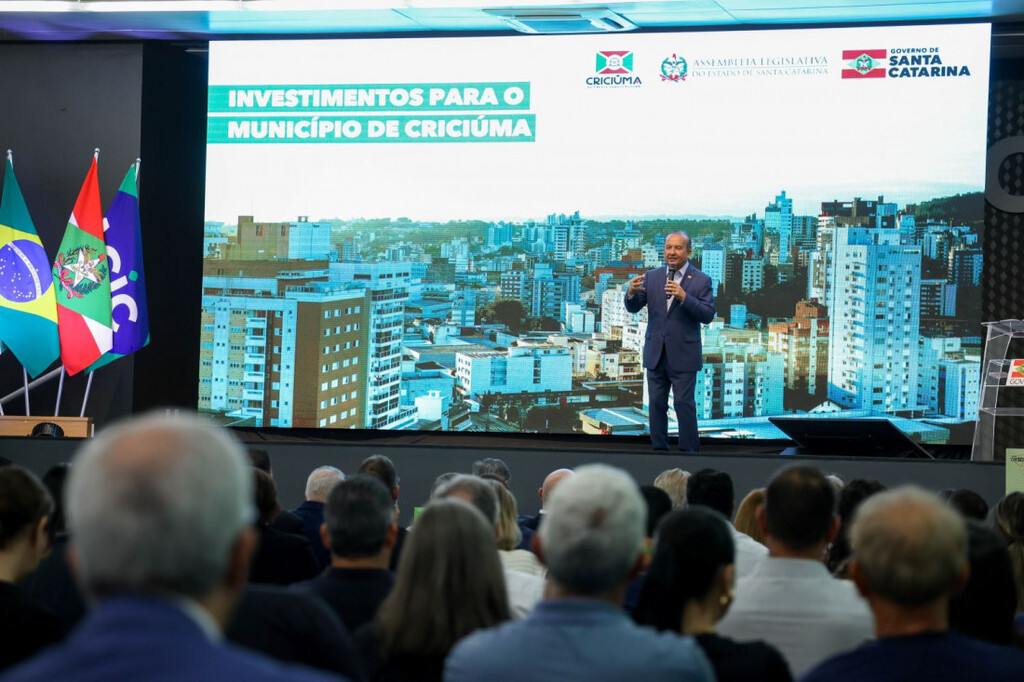 CRICIÚMA CELEBRA CENTENÁRIO COM PACOTE DE R$ 240 MILHÕES EM INVESTIMENTOS DO GOVERNO DE SC