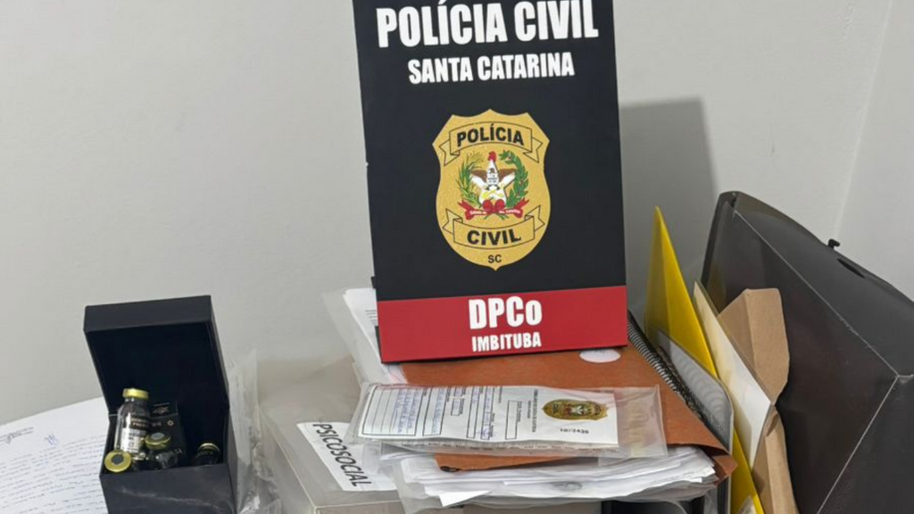 Imagem PCSC/Divulgação - *Operação Barbacena desmantela rede criminosa de clínicas clandestinas em quatro cidades