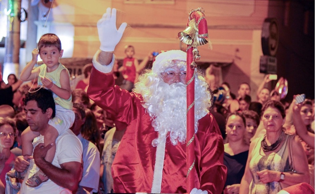 Papai Noel chega neste domingo em Urussanga