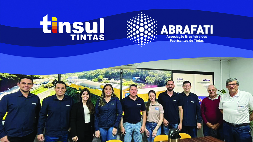 Tinsul Tintas avança em sua trajetória de excelência com adesão ao PSQ e posteriormente à ABRAFATI